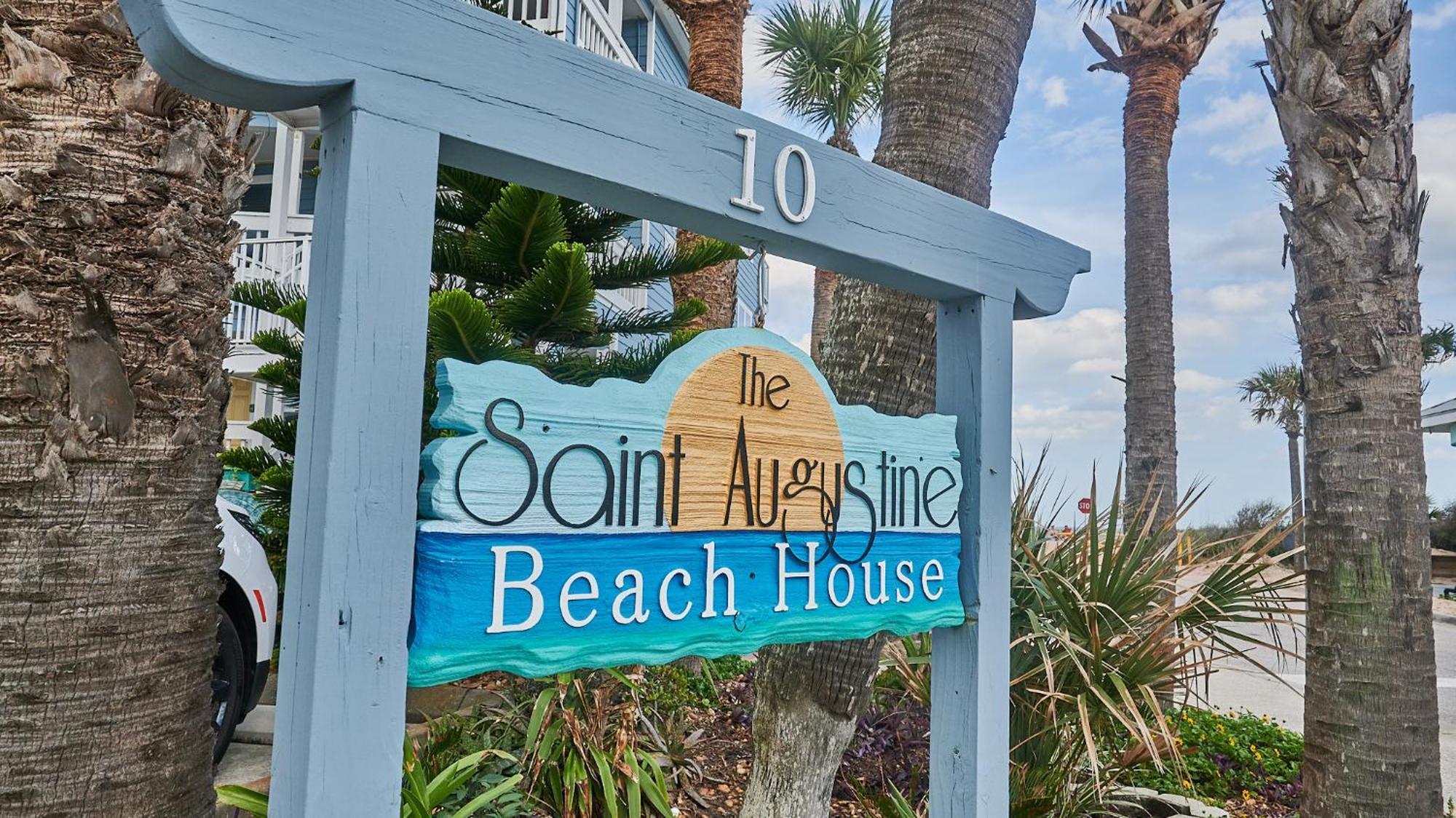 The Saint Augustine Beach House Bagian luar foto